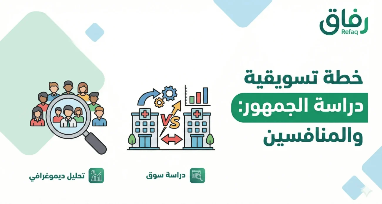 خطة تسويقية لمركز طبي