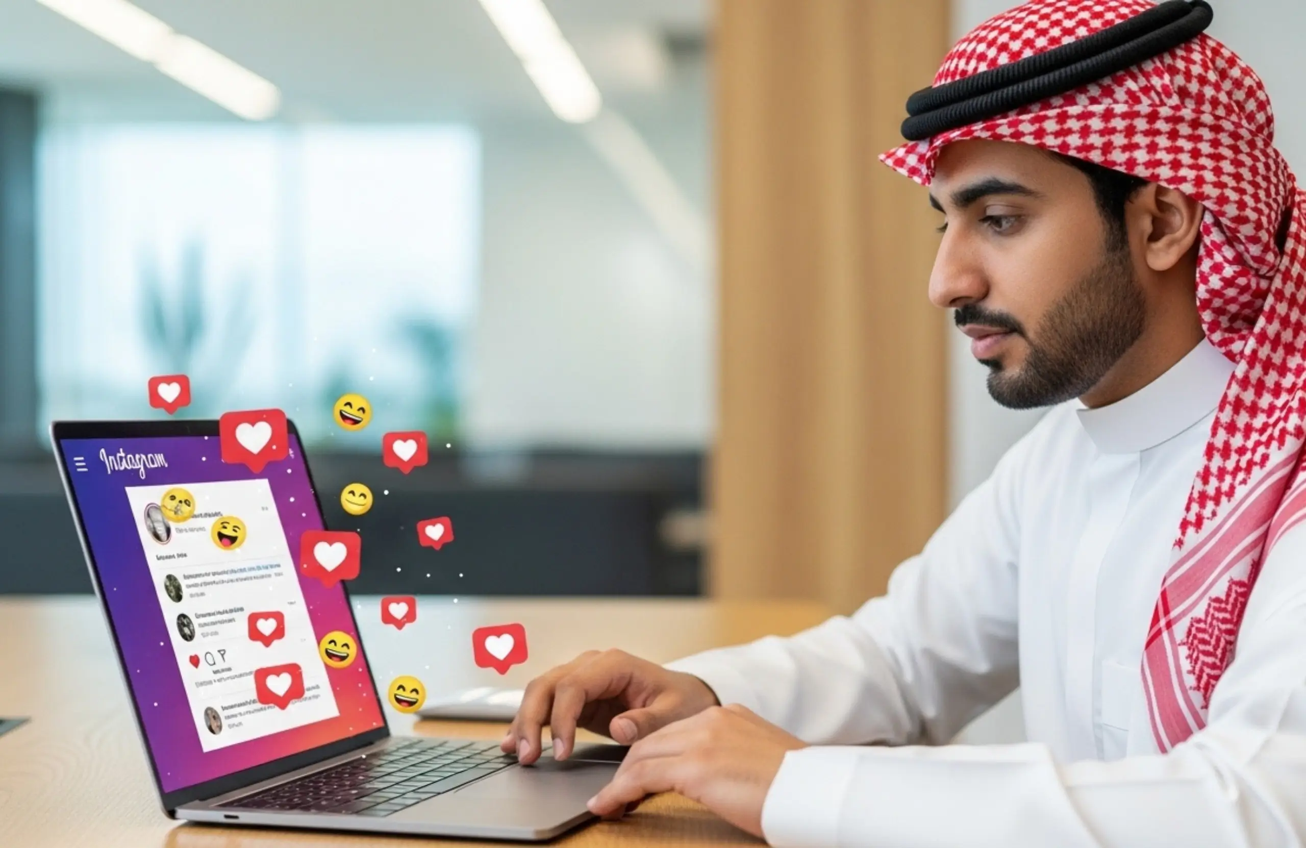 ادارة حساب انستقرام